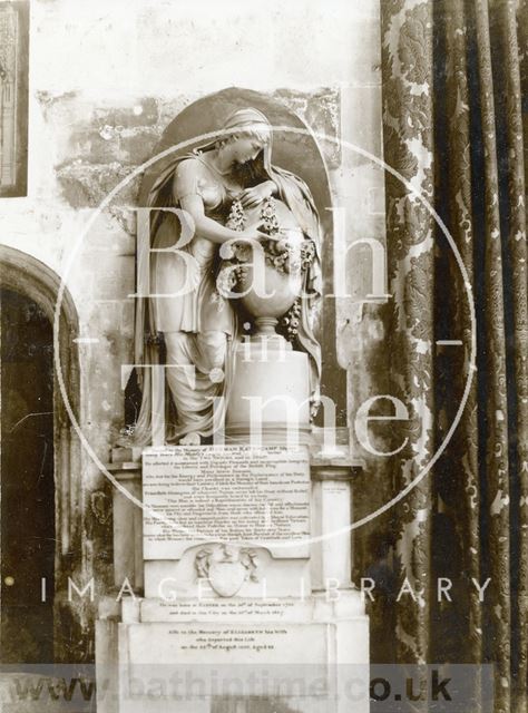 Bath Abbey Church Katencamp memorial c.1894