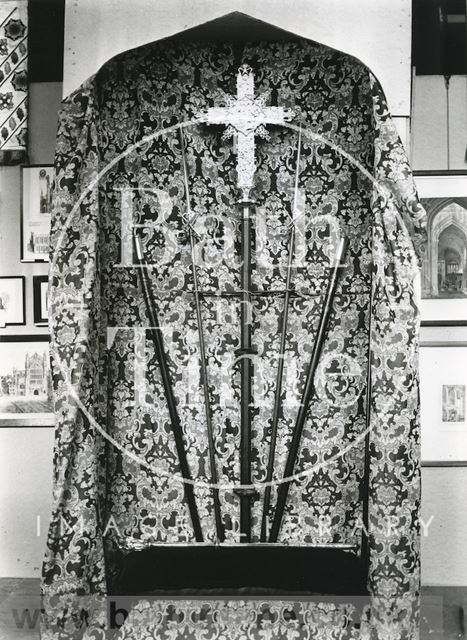 Bath Abbey processional cross etc. 1951