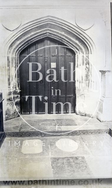 Bath Abbey door into vestry c.1880-1900