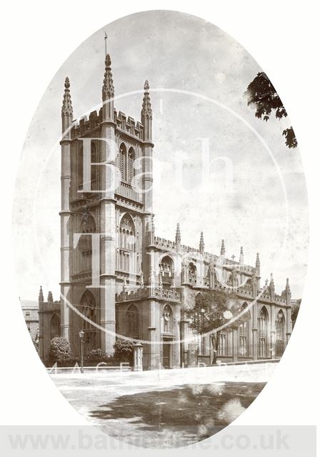 St. Mary's Church, Bathwick, Bath general view 1900