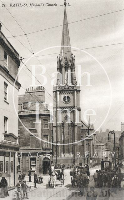 St. Michael's Church, Bath c.1905