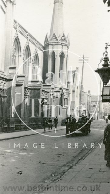 Holy Trinity Church in James Street West, Bath c.1900