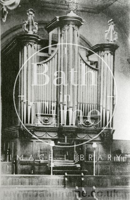 Organ, St. James's Church, Bath c.1930