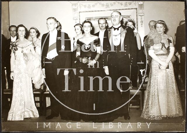 Opening of the restored Assembly Rooms, Bath 1938