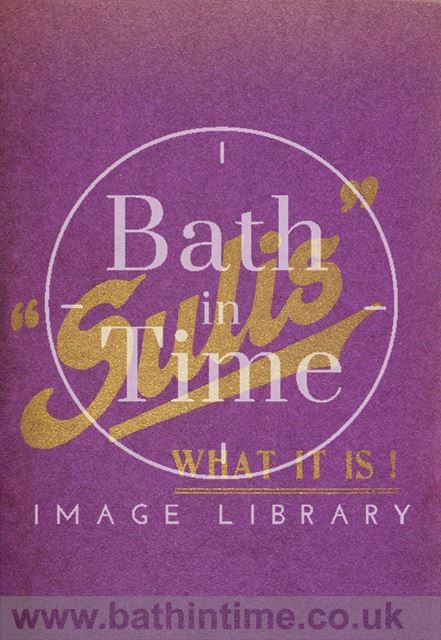 Sulis Water pamphlet, Bath c.1910