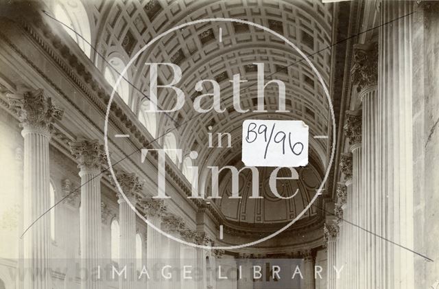 Interior of the chapel of St. Paul, Prior Park, Bath c.1880