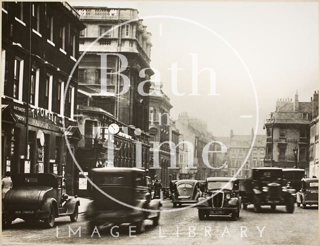 York Buildings and George Street, Bath c.1936