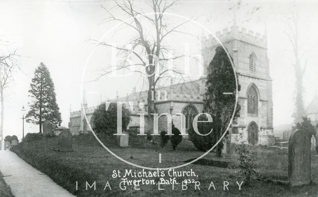 St. Michael's Church, Twerton, Bath c.1914