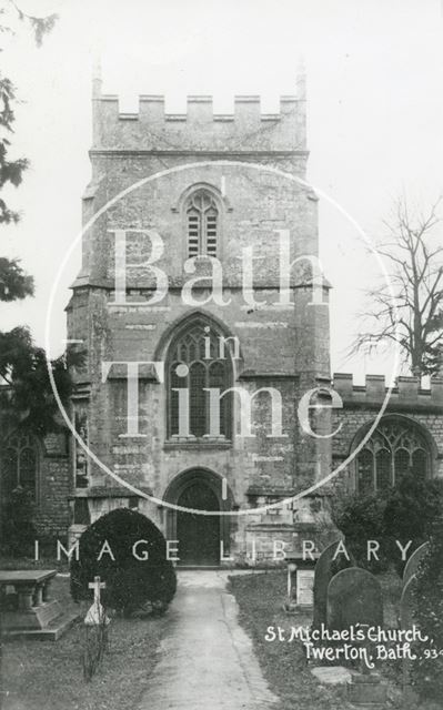 St. Michael's Church, Twerton, Bath c.1914