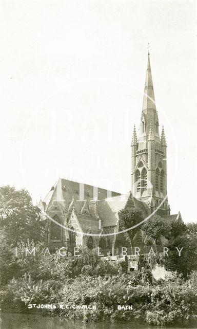 St. John's Roman Catholic Church, Bath c.1922