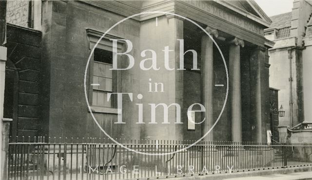 Friends' Meeting House. View of front, York Street, Bath c.1920