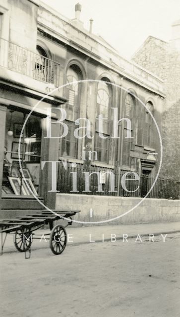 Railway Mission Hall, Monmouth Place (view of front), Bath c.1920