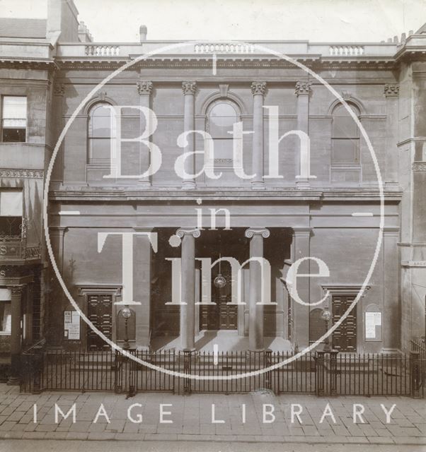 Argyle Congregational Chapel facade, Bath c.1900