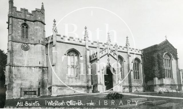 All Saints' Church, Weston, Bath c.1914