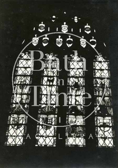 East window of St. Catherine's Church, Batheaston c.1920