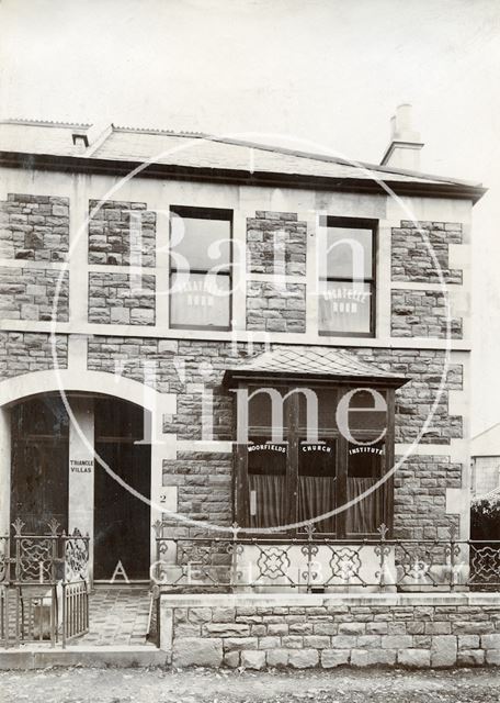 Moorfields Church Institute, Triangle Villas, Bath c.1880