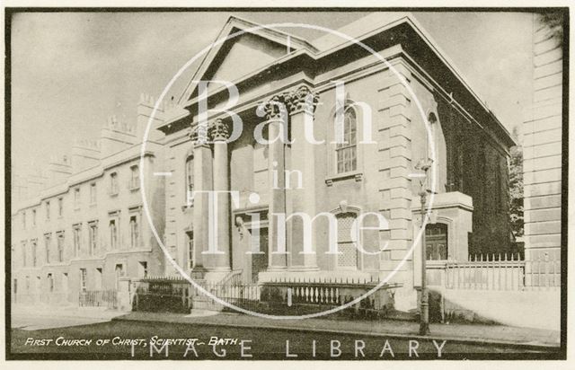 First Church of Christ Scientist, Charlotte Street, Bath (exterior), Bath c.1950