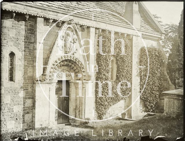 North side, Lullington Church, Somerset c.1910