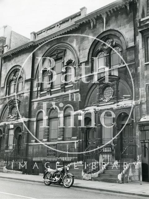 Westgate Methodist Church, Westgate Buildings, Bath 1964