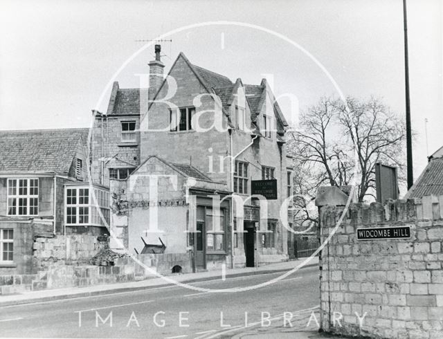 Widcombe Baptist Church (entrance from Widcombe Hill), Bath 1968