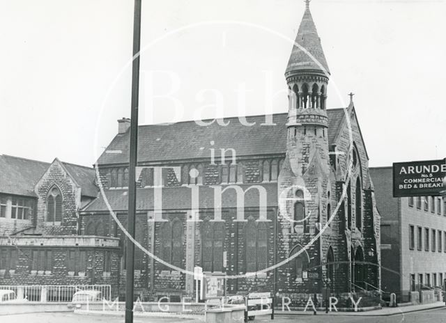 Manvers Street Baptist Church, Bath 1968