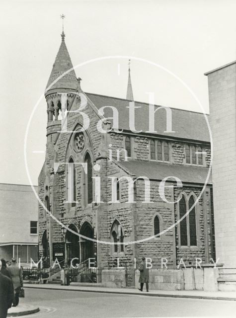 Manvers Street Baptist Church, Bath 1968