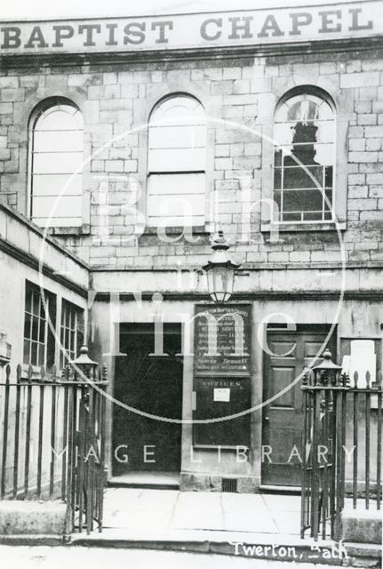 Baptist Chapel, Twerton, Bath c.1910