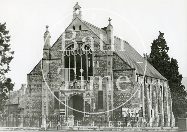 Weston Methodist Church, Bath 1970