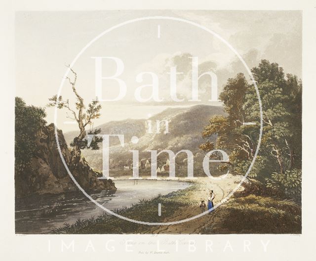 Scene on the Bath (Kennet and Avon) Canal, Bath No. 5 (1824) 1843