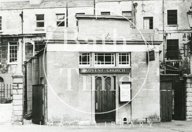 Seventh Day Adventists Church, Abbey Church Yard, Bath 1970