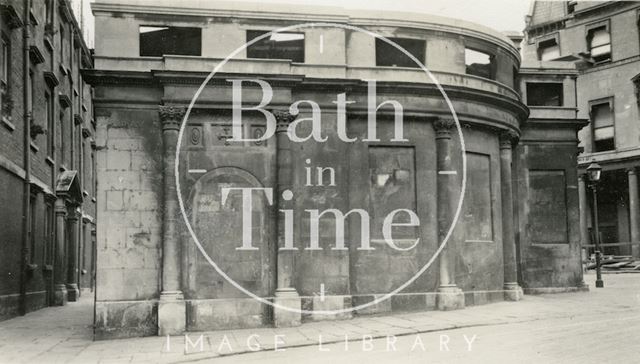 Cross Bath, from end of Hot Bath Street, Bath c.1920?