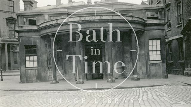 Cross Bath showing portico, Bath c.1920