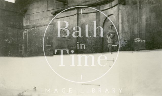 Interior detail of Cross Bath, Bath c.1920