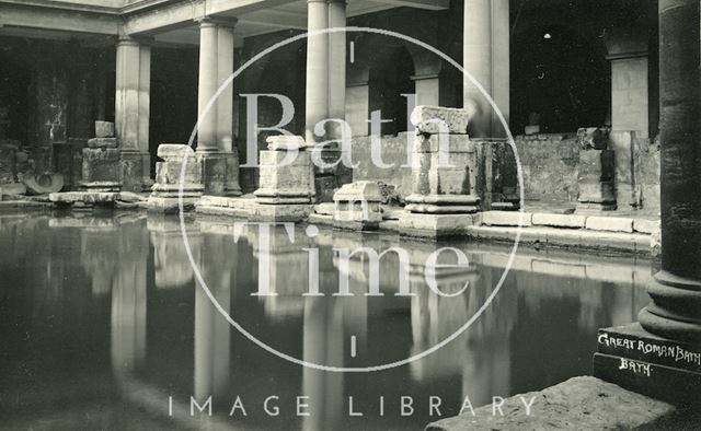 Great Roman Bath, Bath c.1934