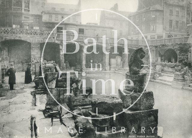 The recently discovered Roman Great Bath, Bath 1890