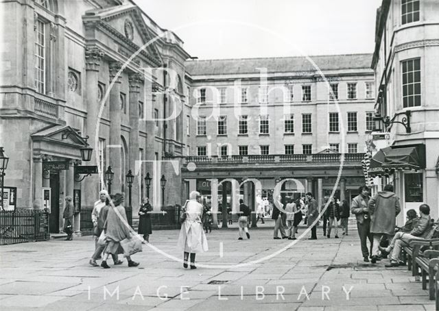 Pump Room and Abbey Church Yard, Bath 1986