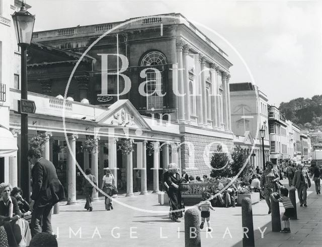 Pump Room Exterior - after renovation on the Stall Street elevation, Bath c.1971