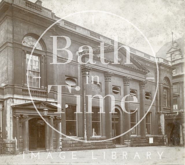 Pump Room Exterior facade from Abbey Church Yard, Bath c.1900