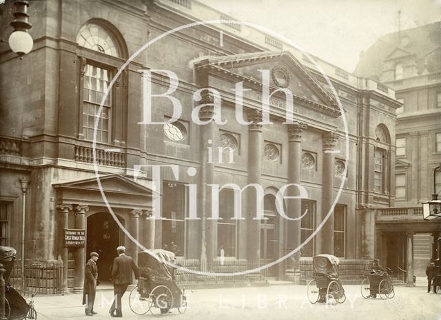 Pump Room Exterior, Bath c.1910