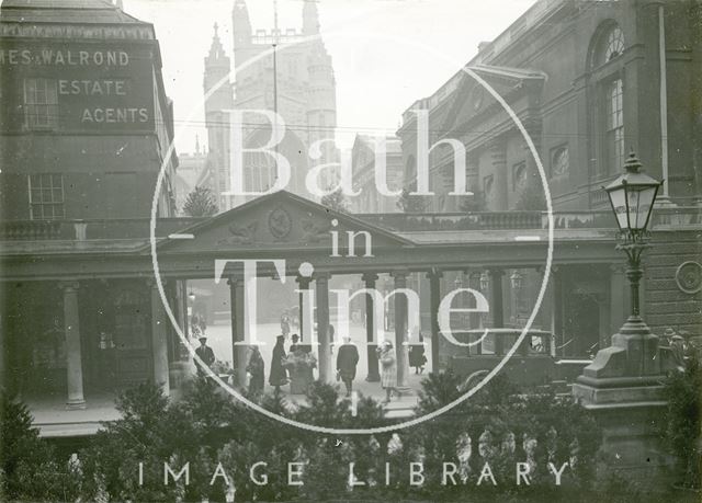 Pump Room, Colonnade and facade, Bath c.1925