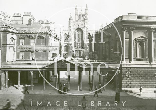 Colonnade and Pump Room, Bath c.1915