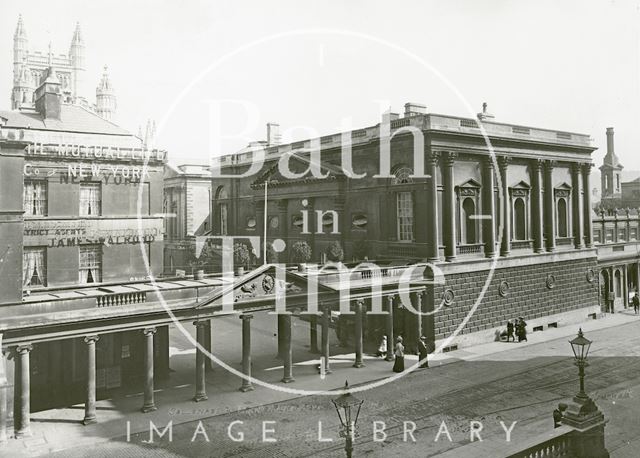 Colonnade and Pump Room, Bath c.1915