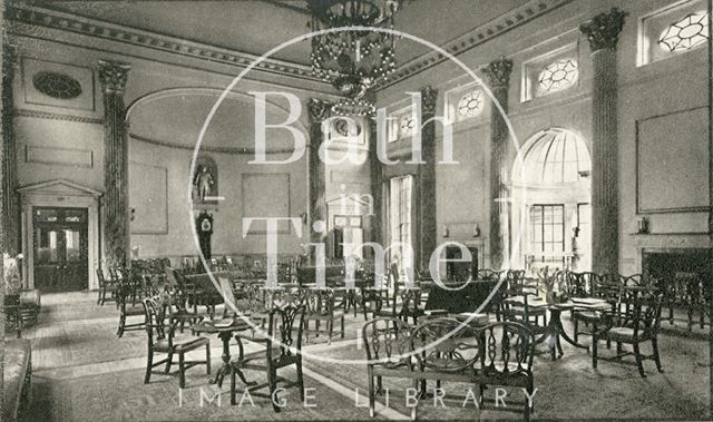 Pump Room interior, Bath c.1930