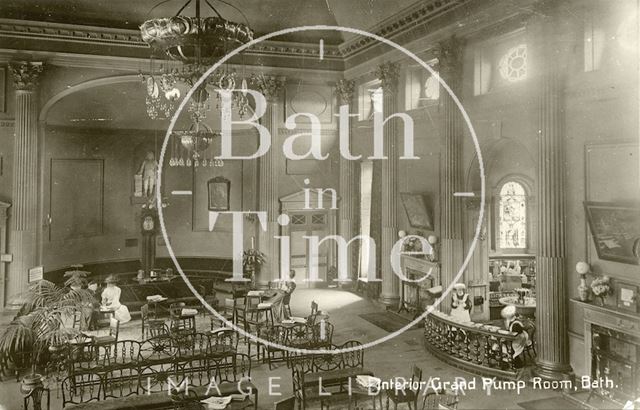 Pump Room interior, Bath c.1910