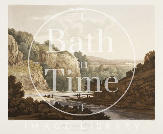 Scene above Wick Rocks, Gloucestershire No. 26 (1824) 1843