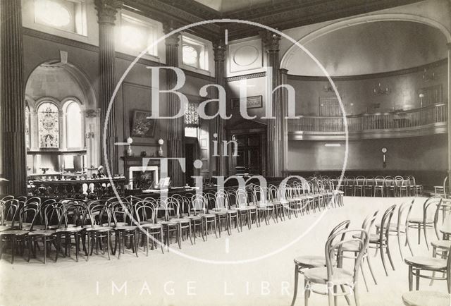 The Pump Room interior, Bath c.1890