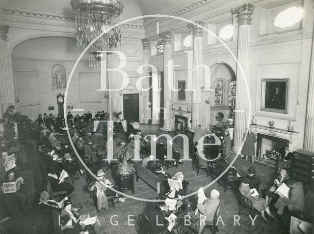 Pump Room interior, Bath c.1928