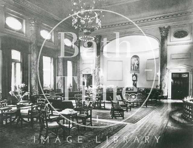 Pump Room interior, Bath c.1920?