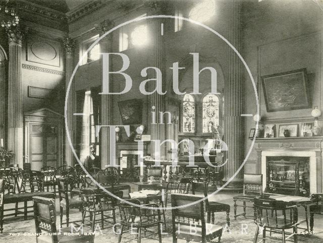 Grand Pump Room Interior, Bath c.1915