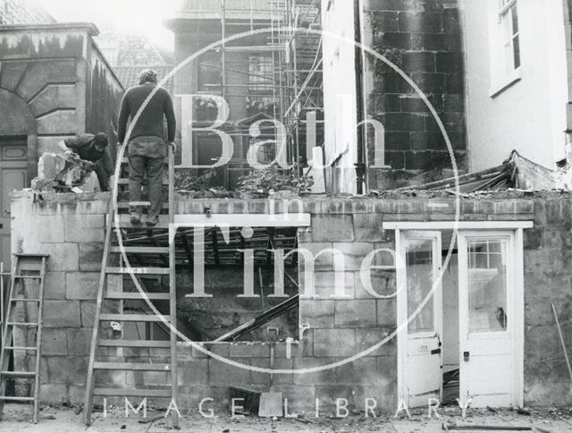 Ralph Allen's town house as seen from York Street, Bath 1975